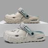NEU 2025 Sommer Dicke Sohle Sandalen Herren Damen Lässige Strandschuhe Ausgehöhlt Outdoor Hausschuhe Höhle Gartenschuhe