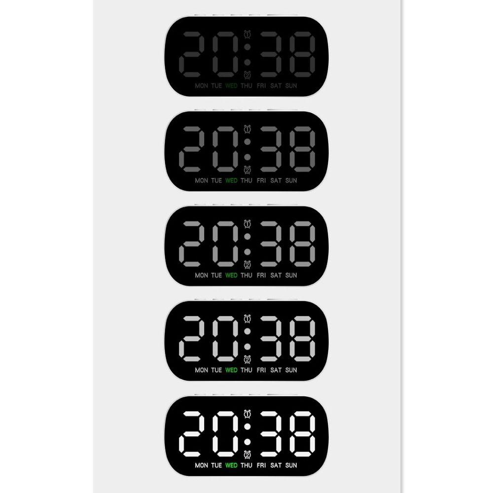 Multifunktionale elektronische Wanduhr Temperaturanzeige Tischuhr Neue digitale LED-Uhren