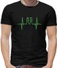 Heartbeat Chess - Unisex T-shirt - Player - Geek - Nerd - Heart - Love