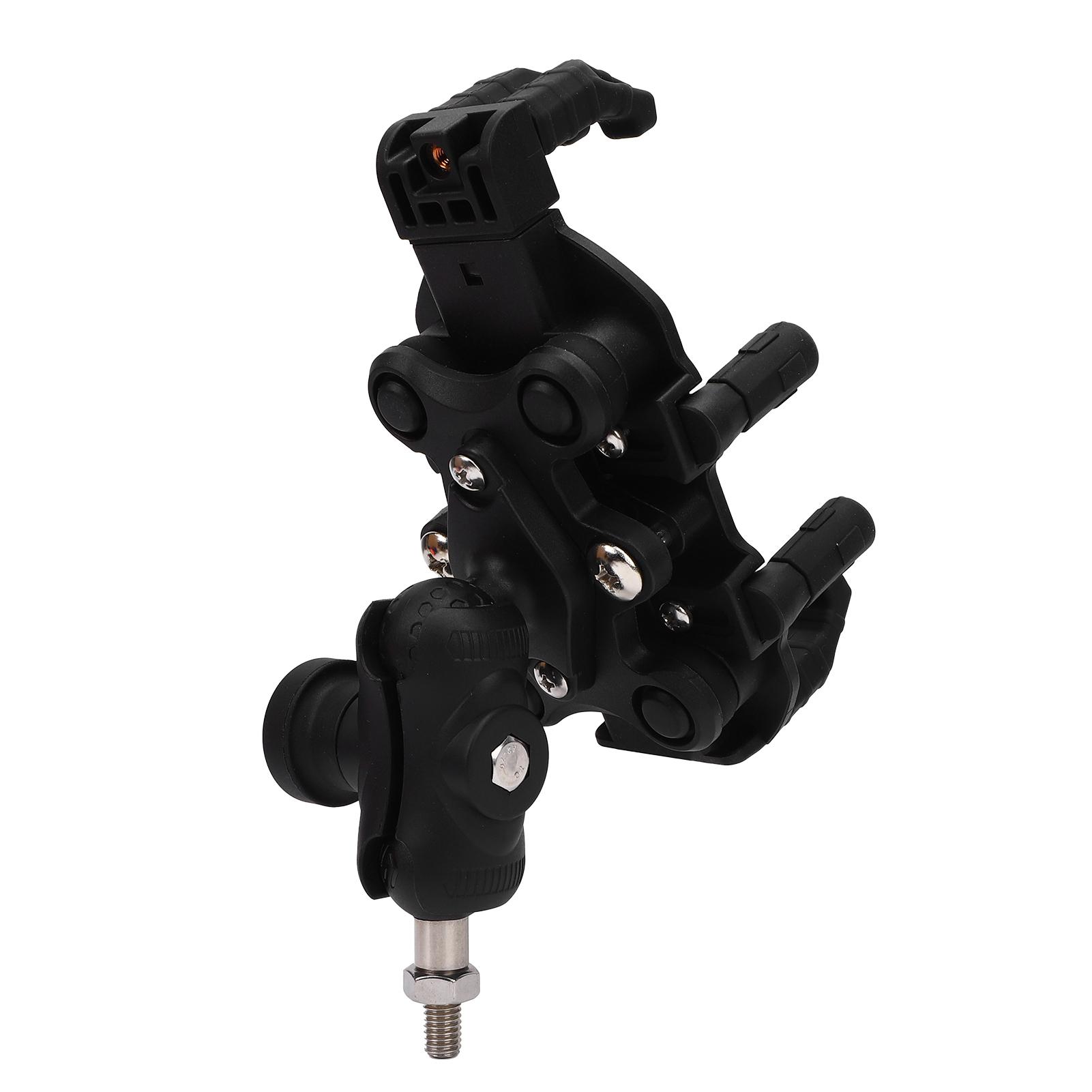 

Motorcycle Phone Holder 8 Claw 360 degrees Adjustable Cell Phone Support Handlebar Bracket with Vibration Dampener