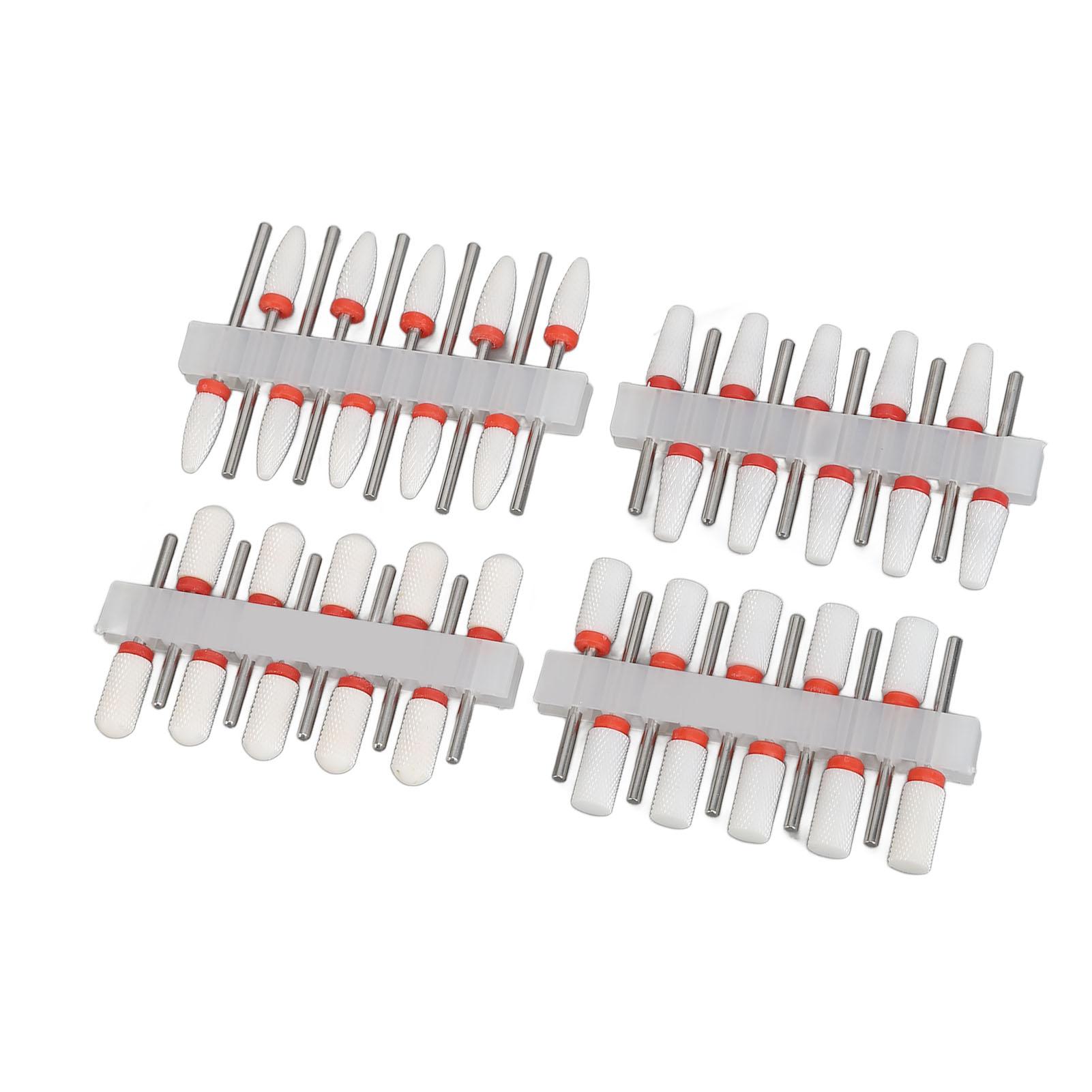 

Набор сверл для ногтей Электрические сверла для ногтей Безопасные инструменты для снятия маникюра с акриловых гелевых ногтей