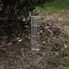 Yard Lawn Plastic Transparent Clear Sprinkler Rain Gauge Rain Meter Weather Instrument