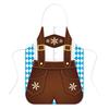 1PC Munich Oktoberfest Decorative Apron, German Oktoberfest Funny Character Cos Apron Waterproof Overalls
