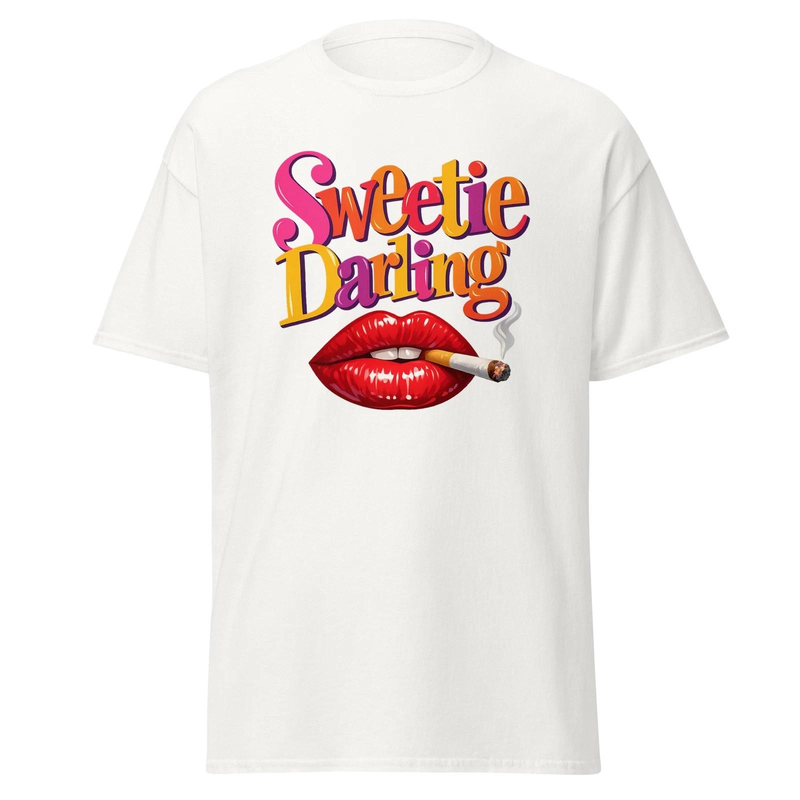 Sweetie Darling - Funny Absolutely Fabulous Shirt, British TV Comedy, Unisex M