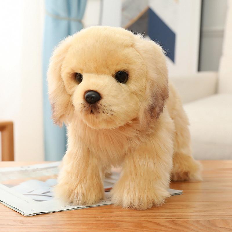 

Plush Dog Toy Golden Retriever Stuffed Animal Gift For Kids And Adults