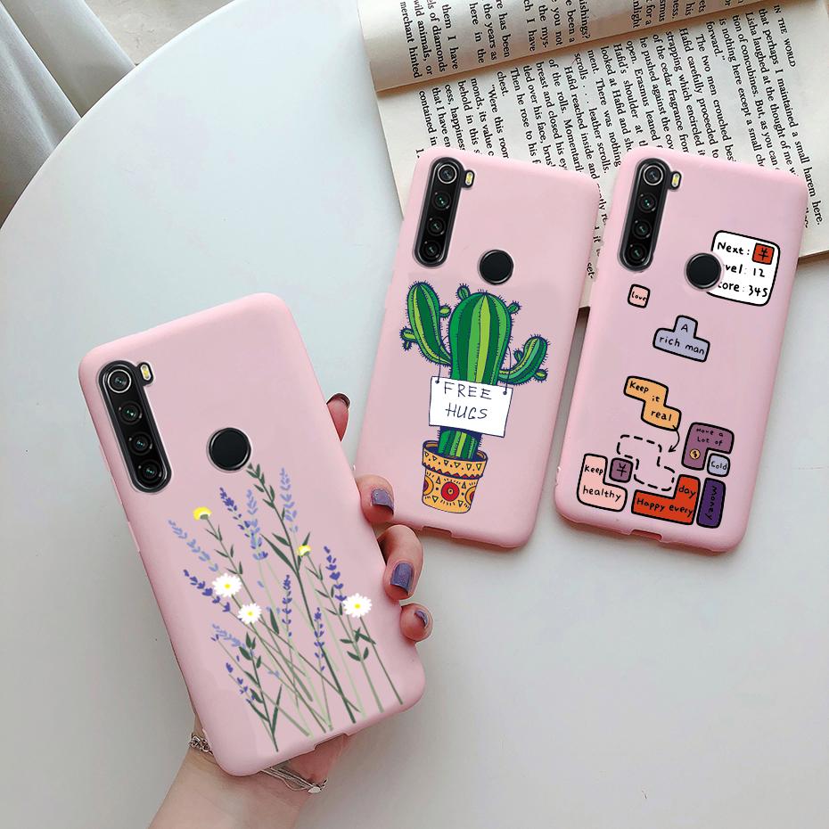 For Cover Xiaomi Redmi Note 8 Case Soft Silicone Painting Phone Case Xiaomi Redmi Note 8 Pro Cover Funda Redmi Note 8 T 8T Case