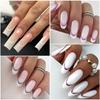 French Tip Nail Stickers French Line Nail Art Stickers Gradient Nail Decals Nail Art Decorations for Woman and Girls