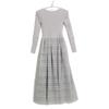 ESTNATION Excellent condition 4110911010172 Lace combination knit dress F grayUsed