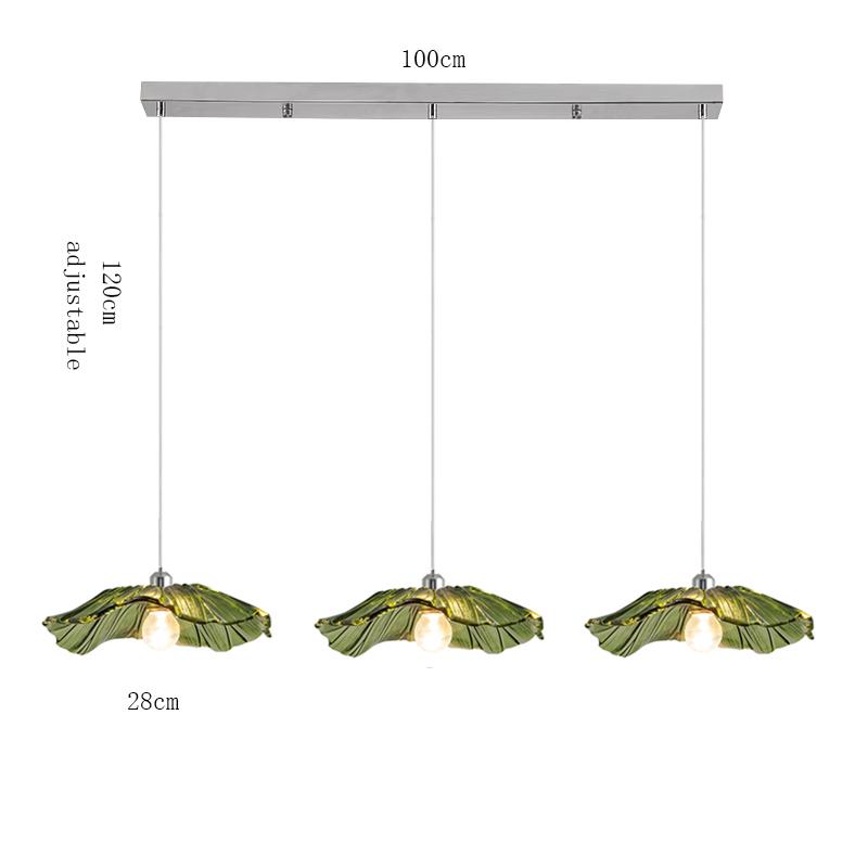 Dining Room Kitchen Nordic Glass Pendant Lamps Hanging Chandelier Ceiling Living Room Bedroom Indoor Decorative lights Fixture