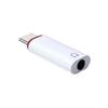 Compactly Type C To 3.5mm Audios Converters Laptops USB C To Auxs Audios Dongle for Androids Device Durability ABS Shell