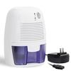 USB Small Dehumidifier for Bedroom - Air Moisture Absorber with Semiconductor Cooling