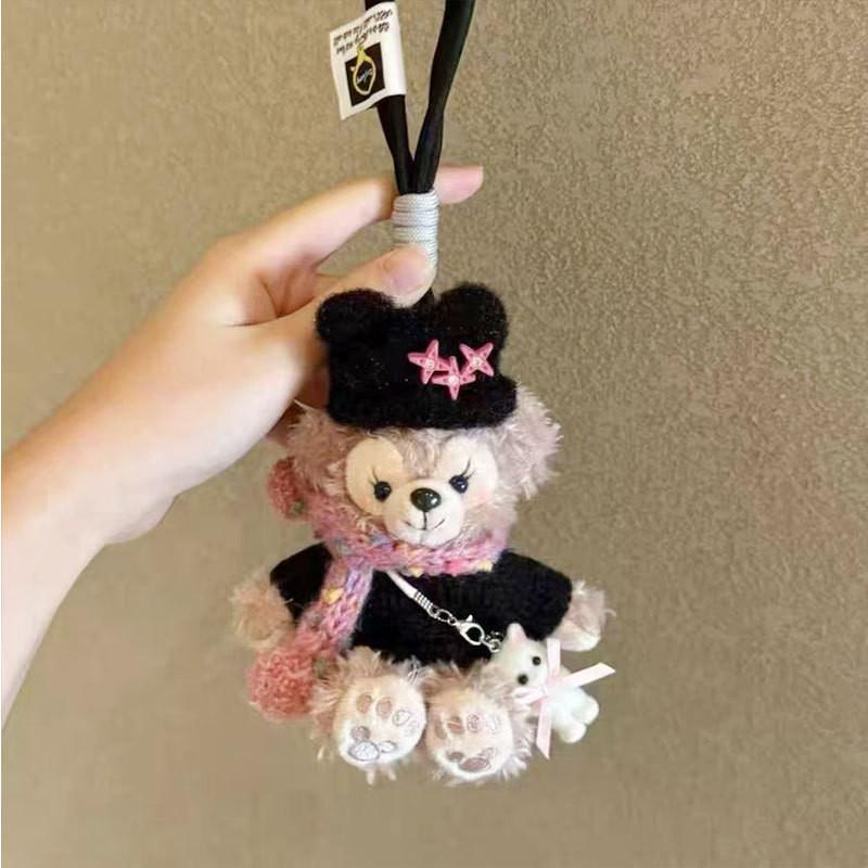 Sherry Lovely Rose Bear Keychain With Ultra Soft Fabric Ideal For Collectors And Gifts
