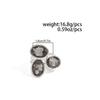 Luxury Style Geometric Acrylic Crystal Elastic Bracelet Women Ring