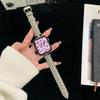 Suitable for Apple S11 watch with iwatch109876SE leather strap creative Huawei GT6 Xiaomi 9pro