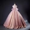 Color Dress Wedding Dress Evening Performance Stage Skinny Ladies Art Examination Long Dress Mermaid Ji Tube Top Strap Shadow Studio