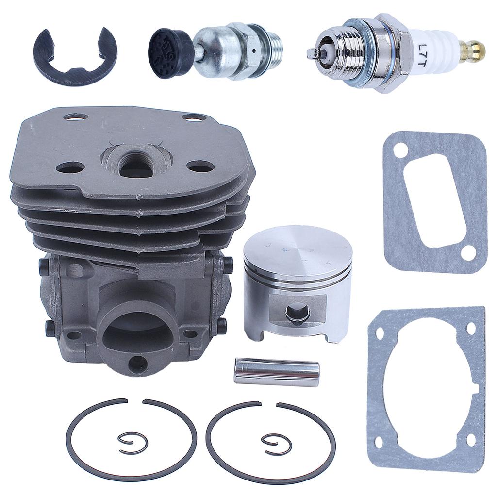 45mm Cylinder Piston Big Bore Kit For Husqvarna 340 340e 345 346XP 353 351 350 Chainsaw Parts with Decompression Valve 537253002