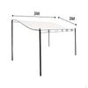 Outdoor Patio Awning Canopy for Sun Protection
