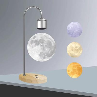 Magnetic Levitating Moon Lamp Floating Moon Lamp Light 3d Led Moon Shape Night Lights For Table Desk Lamp