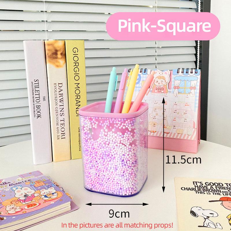

Креативный держатель для ручек из пенопласта, пенал для канцелярских принадлежностей, органайзер для хранения кистей для макияжа, акриловые украшения в стиле украшения