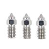 3Pcs 3D Printer Nozzles M6 Copper Plated CHT High Speed Nozzle Replacement Set for Ender 3 V3 SE End