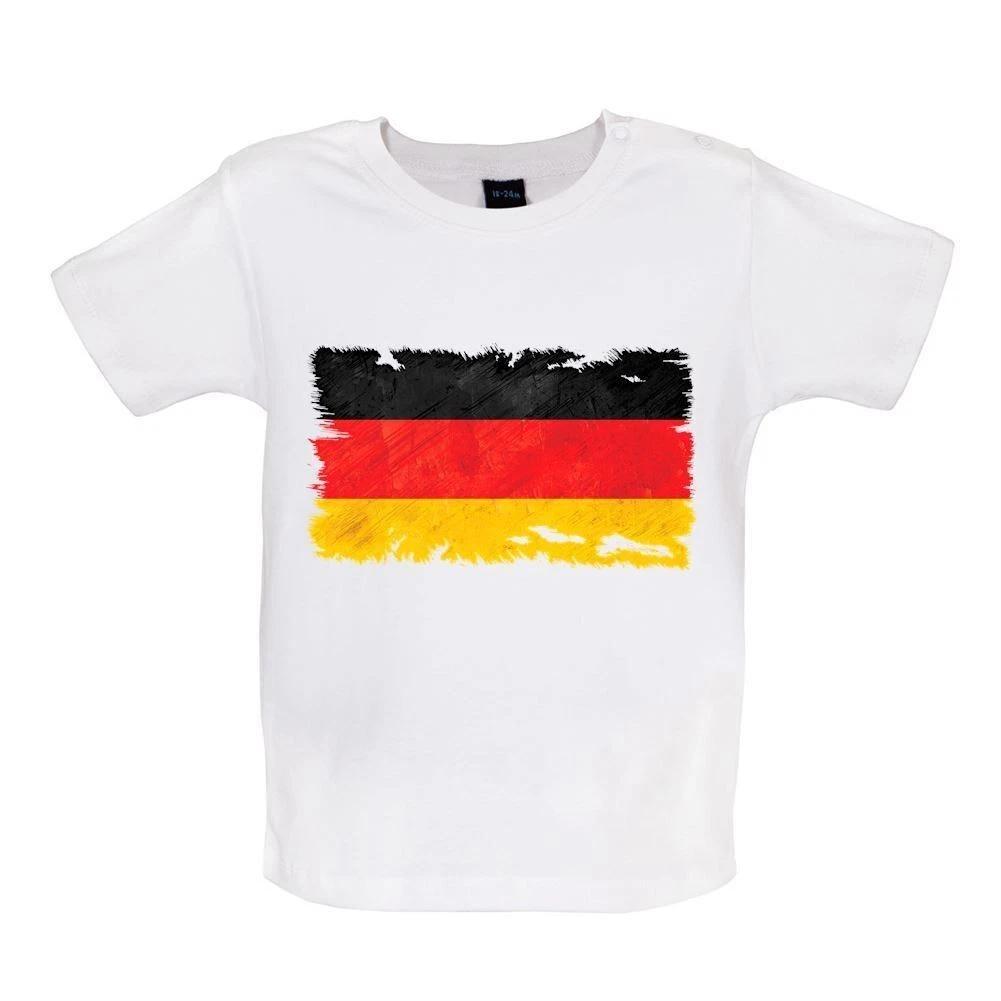 

Germany Grunge Style Flag - Baby Kids Boys Girls Unisex T-Shirt / Babygrow - German Country Flags 160