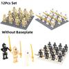 Lojo Ninja Scheletro Soldato Blocchi da Costruzione Plastica ABS Particelle Mini Figure da Costruzione