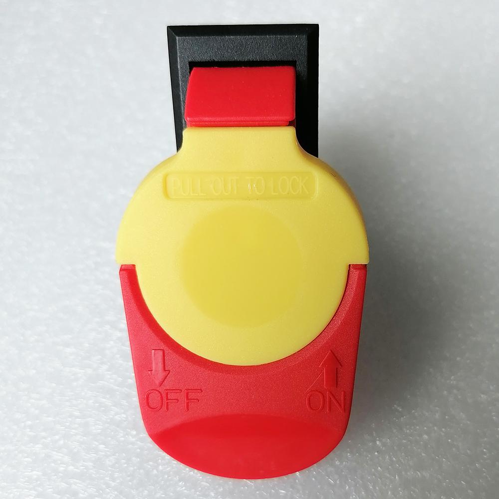 KEDU HY18 Pushbutton Switches for Lathe Bipolar Single Throw 4Pins 125/250V 2NO