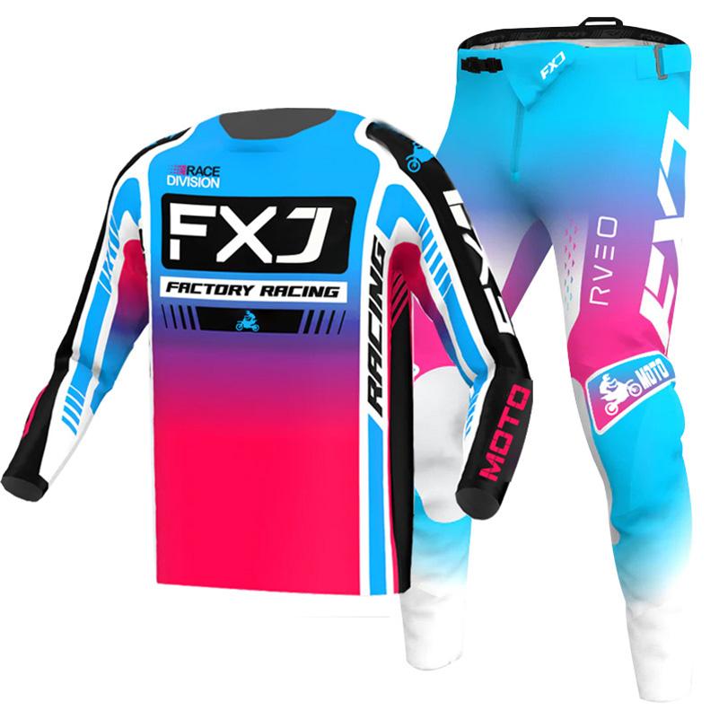 Motocross-Ausrüstungsset für Kinder 4 5 6 7 8 9 10 11 12 13 Jahre Jugend Kind Motorrad Junge Mädchen Jersey Hose Kits Rennanzug Offroad Enduro MX MTB