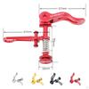 Aluminum Alloy Wrinkle Seat Post Lever Durable Lock Spit Cycling for Bromine
