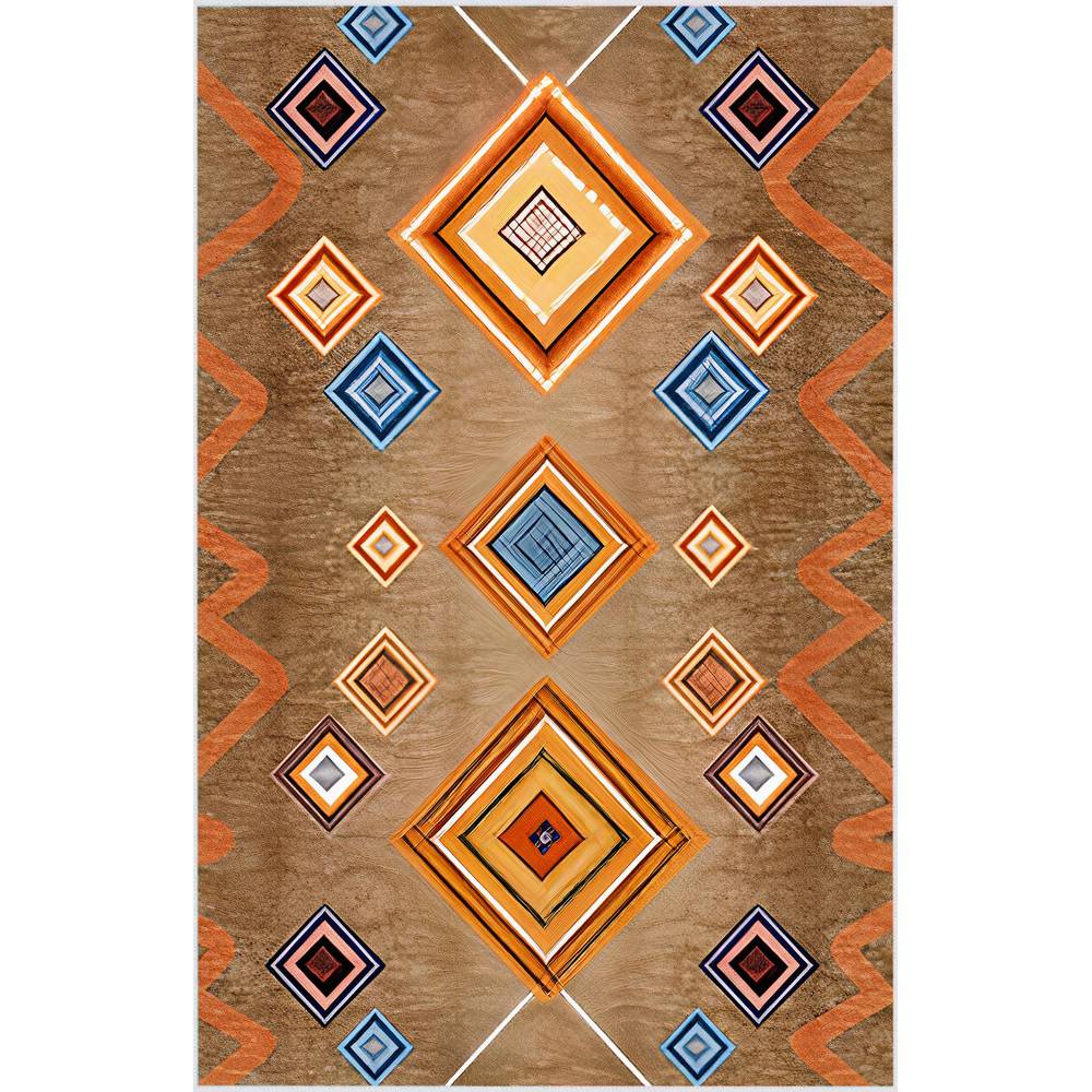 Rovigo Home Washable Printed Carpet RVGHOME0630