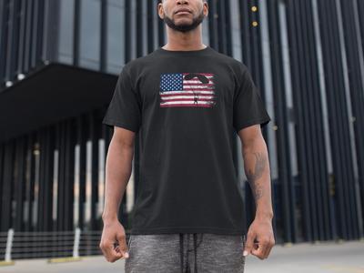 US Army Grafik T-Shirt Geschenk für Männer Frauen Militärveteran Patriotisches T-Shirt