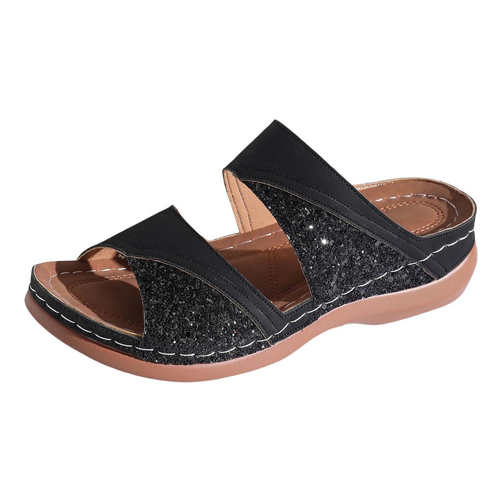 Ladies Summer Shoes Women Wedges Slippers Bohemian Sandals High Heel Sandals For Women High Heel Sandals For Women Summer