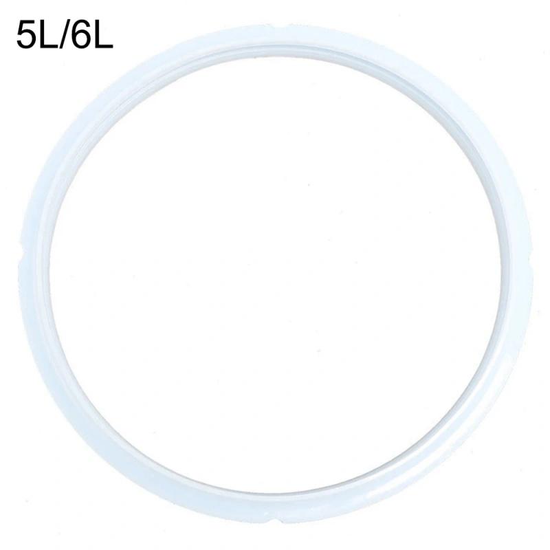 

New 3/4L 5/6L Silicone Pot Sealing Ring Replacement for Electric Pressure Cooker Parts High Elasticity Sealing Ring Replacement