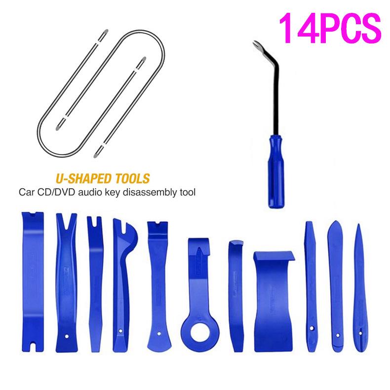 19-Piece Car Audio Removal Tool Kit & Pry Bar Set