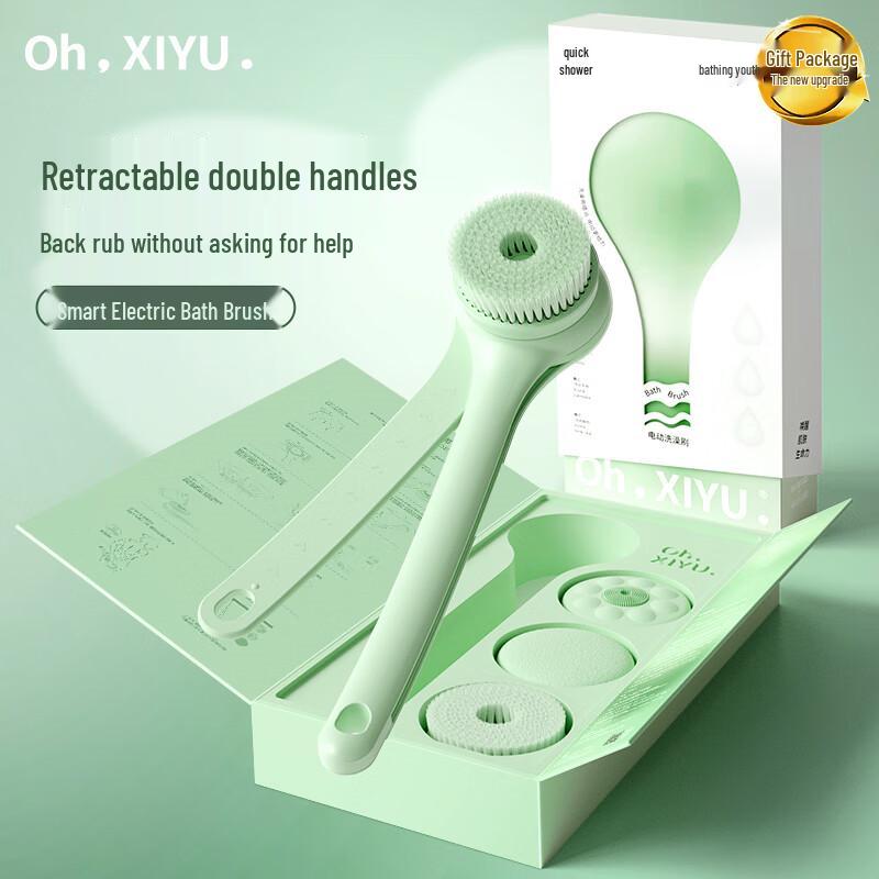 Электрическая щетка-мочалка Pritech для тела и спины