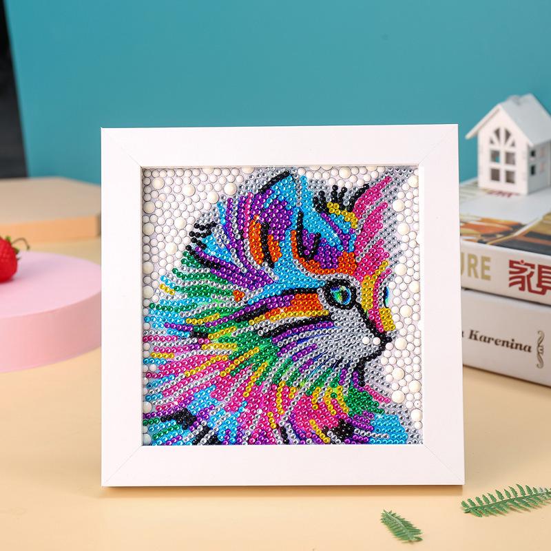 DIY Children's Diamond Painting Size Diamond Painting 5D Diamond Painting Children's Puzzle Toy Sticking Diamond Painting
