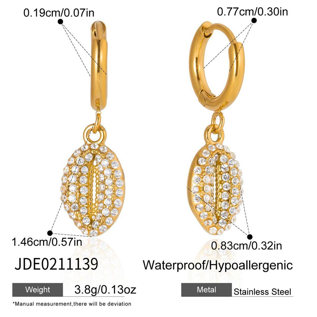 Quiet Chic Animal Resort Style 18K Gold Stainless Steel Zircon Ocean-Style Women's Bracelet Light Luxury High-End Cross-Border