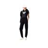 Emporio Armani FW23 Letter Logo Print Crew Neck Long Sleeve Sweatshirt Women Sweatshirt Navy-Blue 8N2M9E-2J49Z-F902