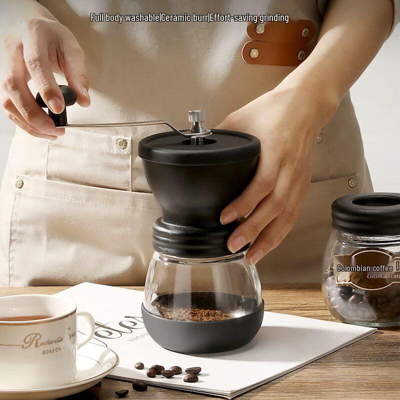 Siphon Coffee Maker Set with Hand Grinder