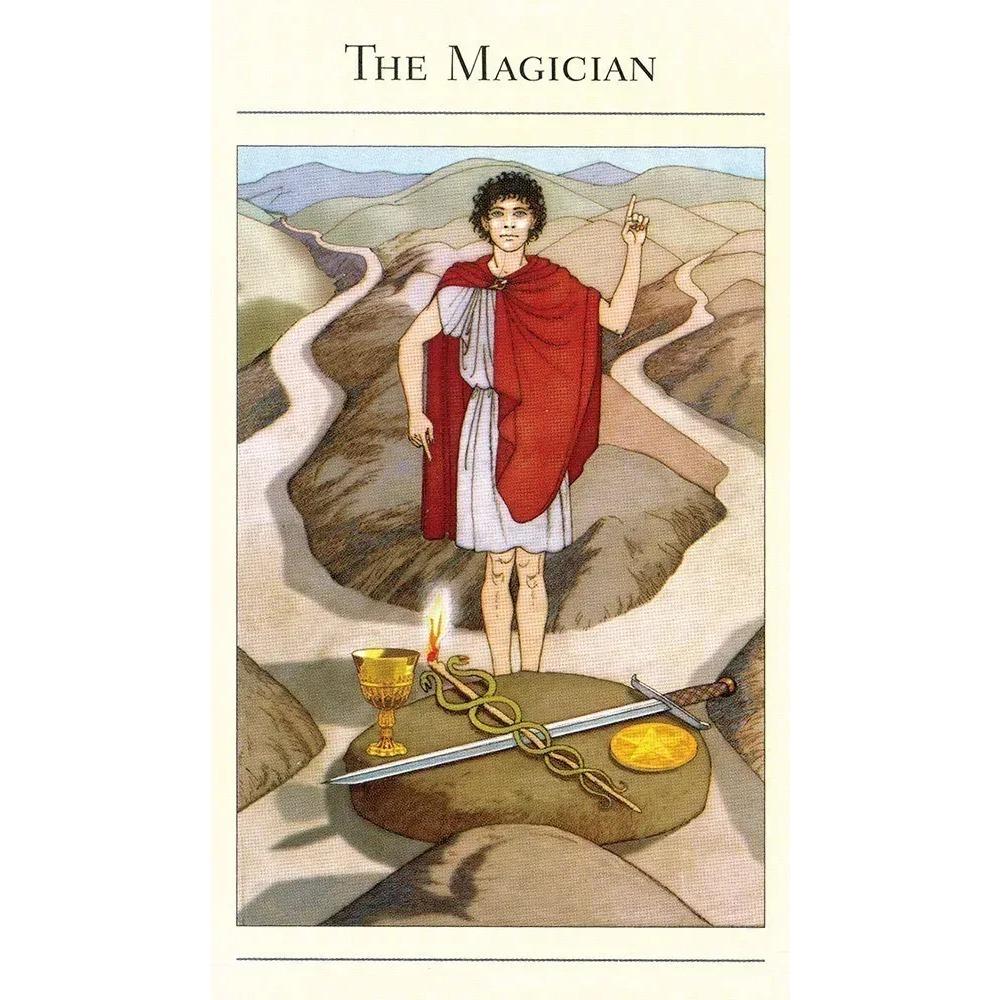 10.3*6cm The New Mythic Tarot Deck 78 Pcs Classic Tarot Cards Rider Waite System for Beginners