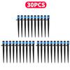 10-100Pcs Garden Micro Drip Irrigation Devices 360°Irrigating Nozzle Sprayer Sprinkler for 4/7"Hose Garden Plant Watering System