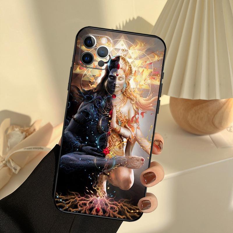 Lord Shiva Hindu God Case For iPhone 11 12 13 14 15 16 Pro Max Cover For iPhone 13 12 Mini XR X XS Max Plus