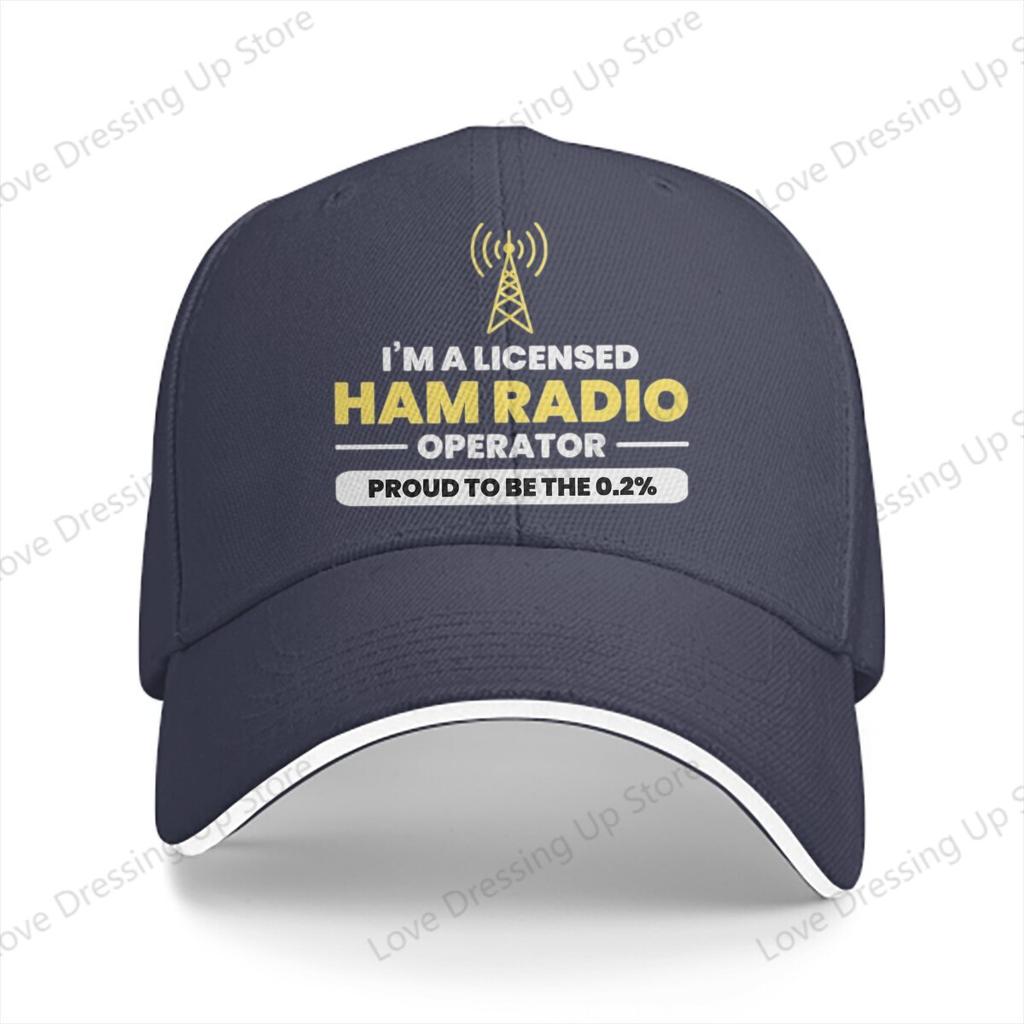 New  Unisex Women Baseball Caps Amateur Ham Radio Grandpa Fathers day Gift Truck Cap Golf Hats