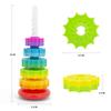 Baby Spin Stack Toy, Premium Stacking Toys for Kids, Spinning Stacking Toy for Babies and Toddlers, Educational Toddler Learning Toy