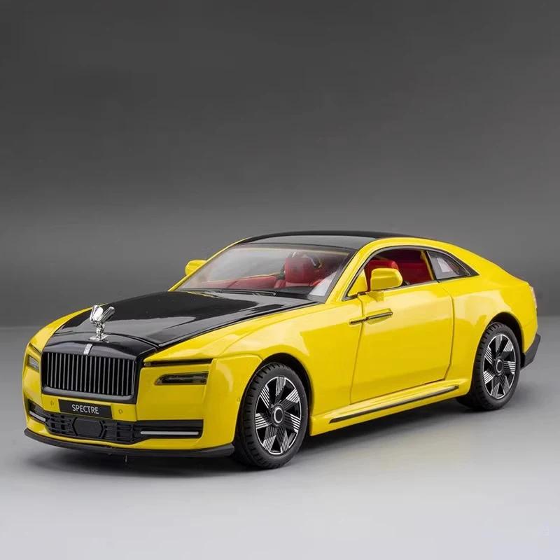 1:24 Rolls Royce Spectre Legierung Druckguss Modellauto Sound & Licht Sammlung Geschenke Weihnachtsgeschenk Für Freund Geburtstagsgeschenke C505