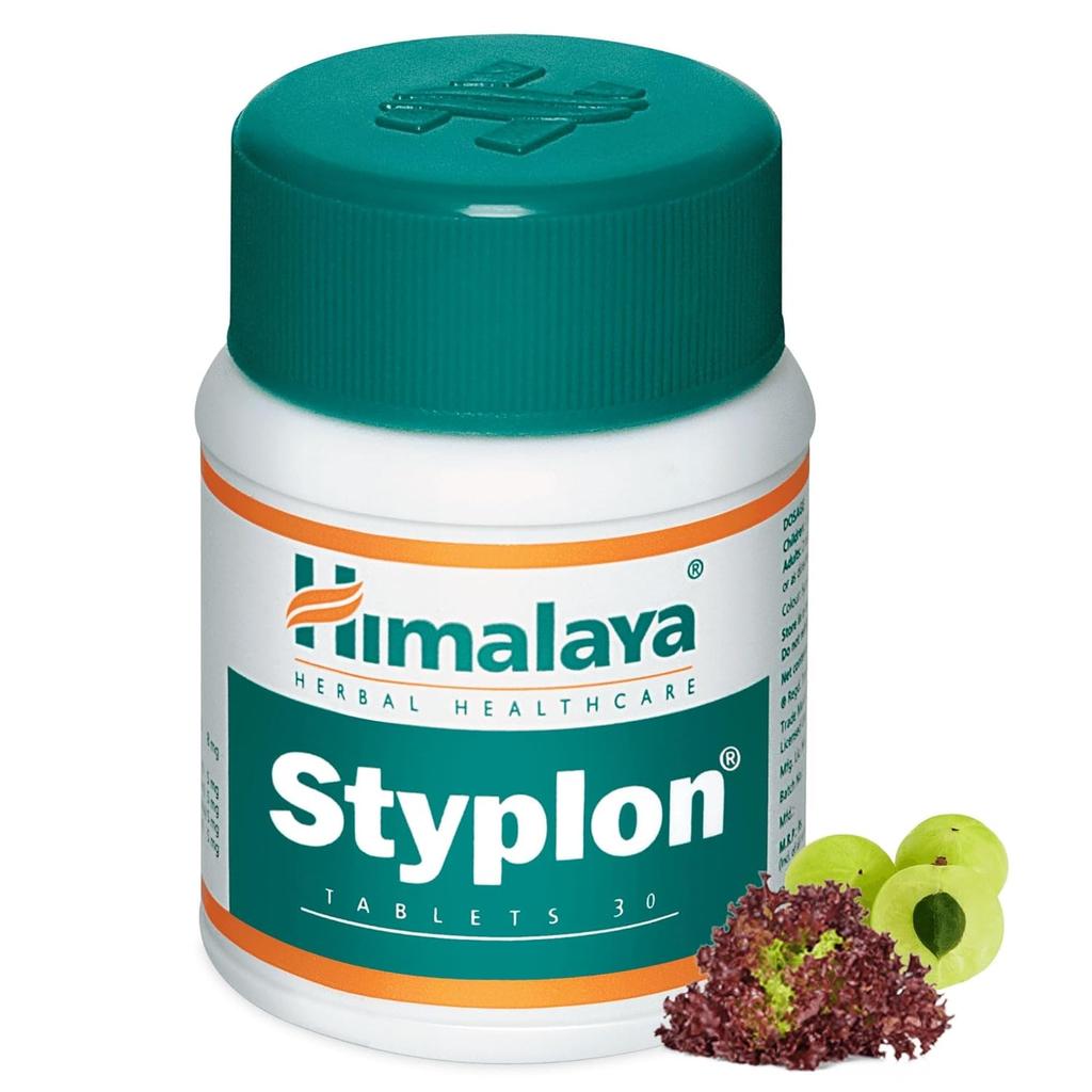 Himalaya Styplon Tablets 30 Count | Supports Capillary Strength, Promotes Wound Healing, Herbal Supplement for Natural Balance
