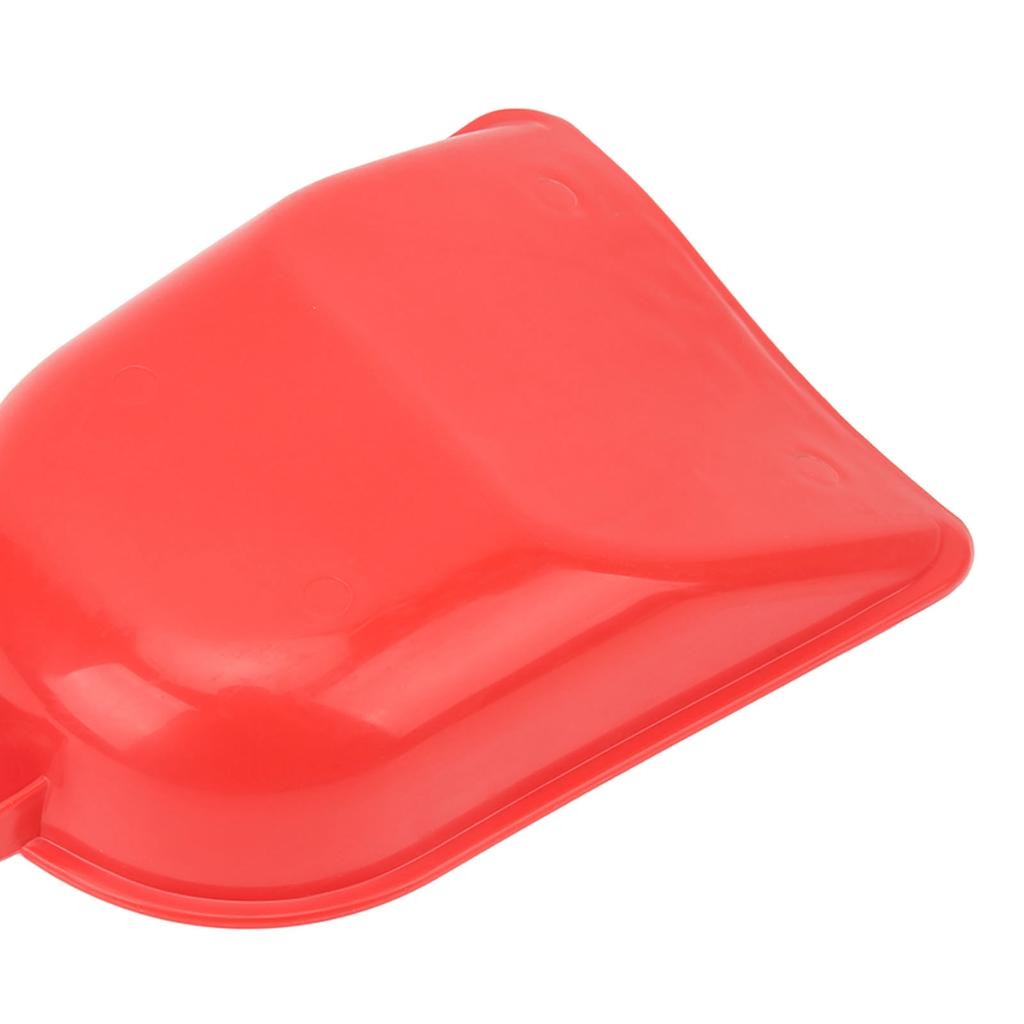 Plastic Feed Shovel Easy Clean PE Refrigerator Ice   Snow Scoop Handle with Hook