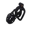 2025 new men's chastity lock black smooth SM erotic men's toy, Valentine's Day gift (purchased separately with chastity lock str