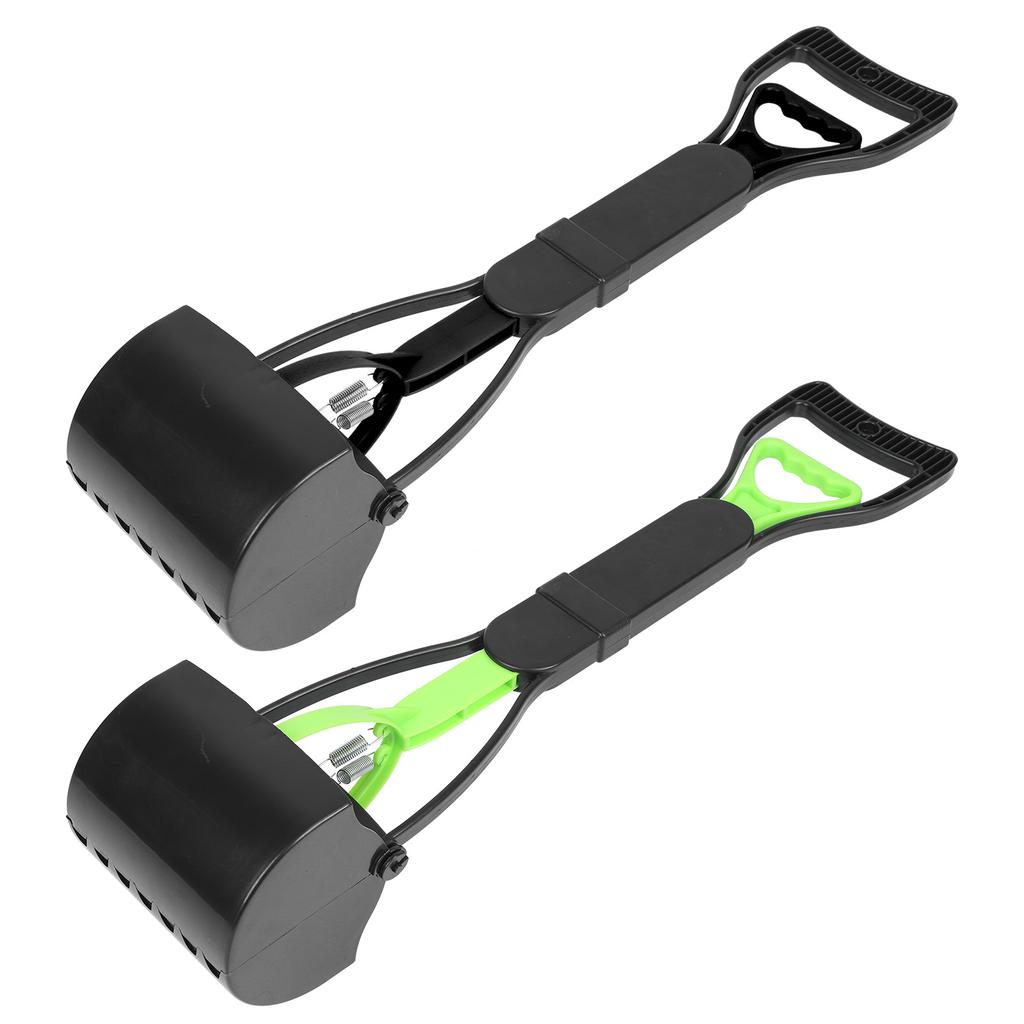 Pet Pooper Long Handle Jaw Poop Scoop Clean Pick Up Dog Cat Waste Picker Cleaning Tool