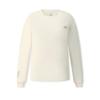 Fila Explorer Trendy Casual Outdoor Versatile Loose Printed Knit Long Sleeve T-Shirt Women Tops Dew-White A11W547202FIV